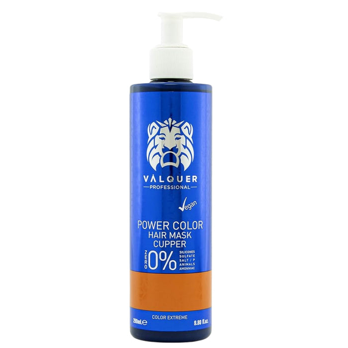Valquer Power Color Hair Mask Cupper Zero 275ml