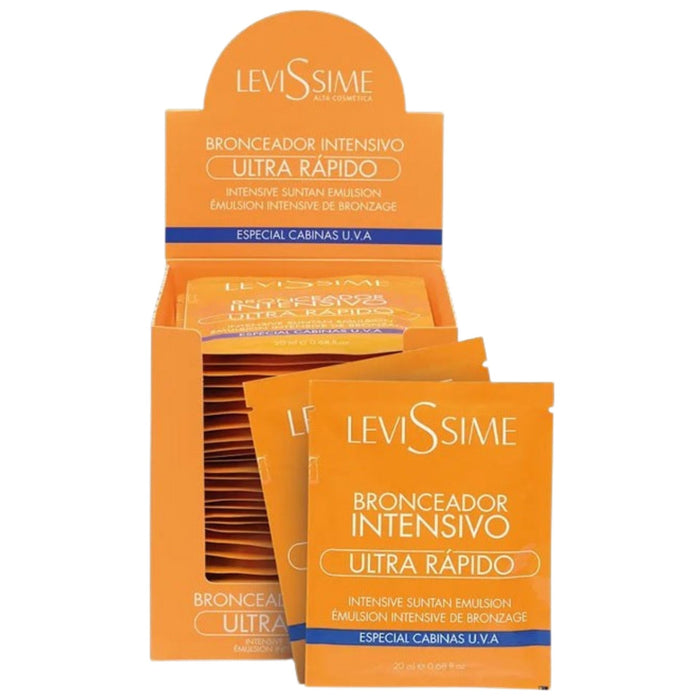 Levissime Bronceador Intensivo Ultra Rápido (Sobre 1 X 20 Ml)