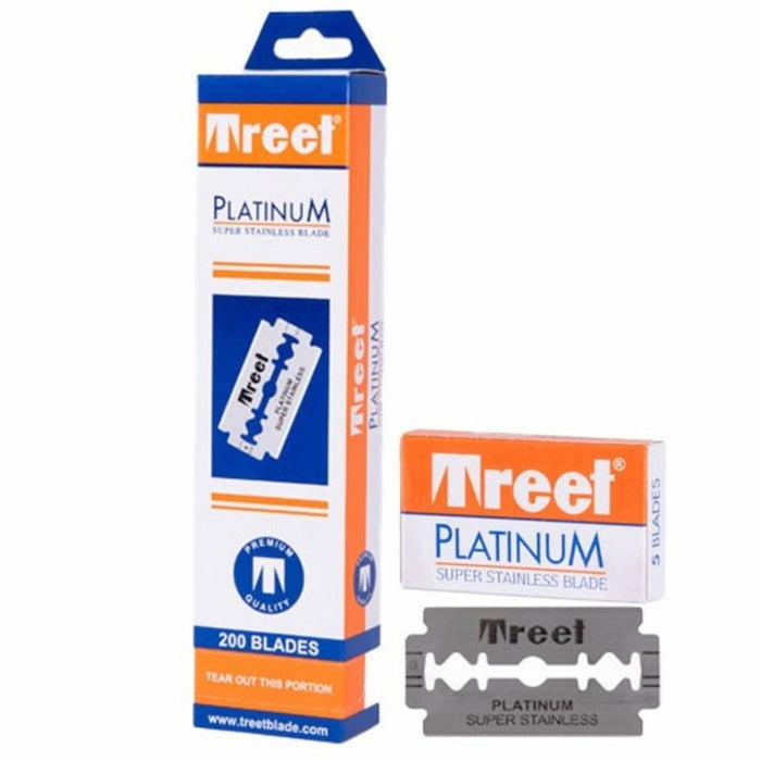 Perfect Beauty Cuchillas Doble Filo 200 Uds-20 Pack 10 Uds Treet Platinium