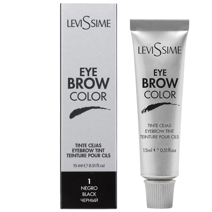Levissime Eye Brow Color Tinte Cejas 1 Negro 15ml