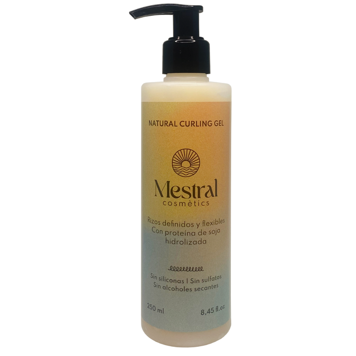 Mestral Cosmetics Natural Curling Gel for Defining Curly Hair 250ml