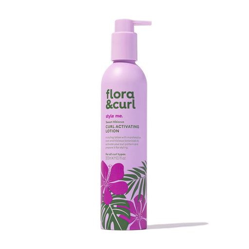 Flora & Curl Style Me Sweet Hibiscus Curl Activating Lotion 300ml - Curly Stop