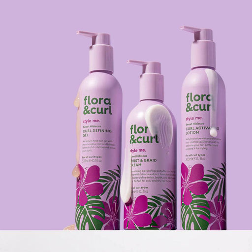 Flora & Curl The Coily Hair Styling Kit - Curly Stop