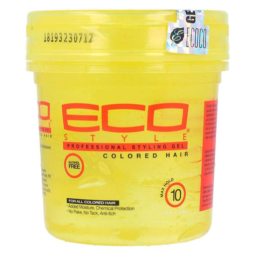Gel Color Amarillo Eco Style - Curly Stop