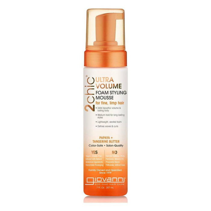 Giovanni 2chic Ultra Volume Mousse 207ml - Curly Stop