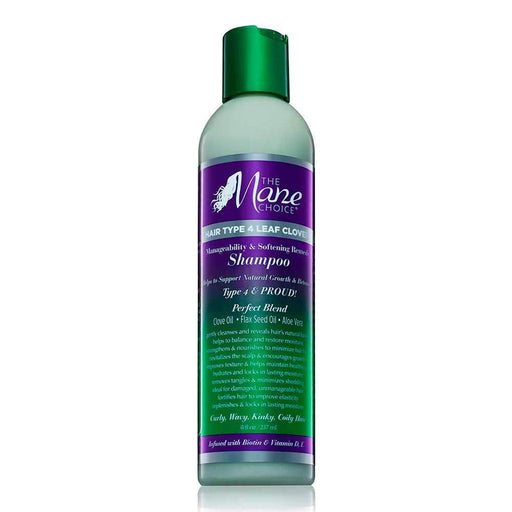 Hair Type 4 Leaf Clover Manageability & Softening Remedy Shampoo The Mane Choice - Curly Stop