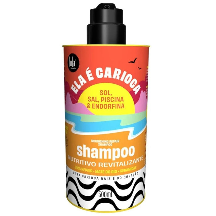 Lola Cosmetics Ela É Carioca Shampoo Nutritivo Revitalizante 500ml - Curly Stop