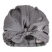 Only Curls Satin Lined Hair Turban Slate Gray - Curly Stop
