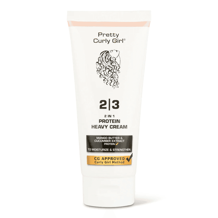 Pretty Curly Girl 2 in 1 Protein Heavy Cream 250ml - Curly Stop