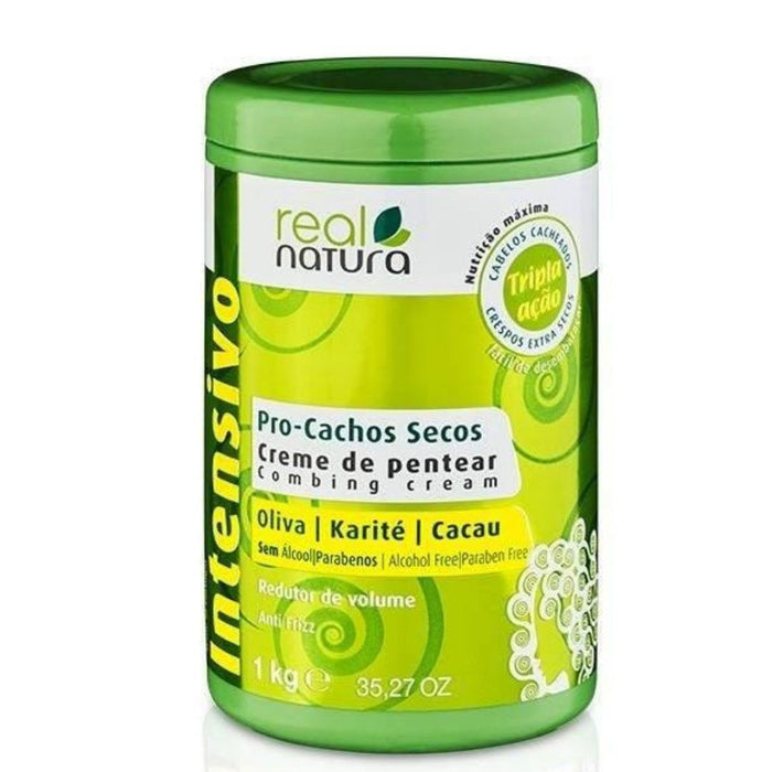 Real Natura Creme de Pentear Pro-Cachos Secos 1kg - Curly Stop