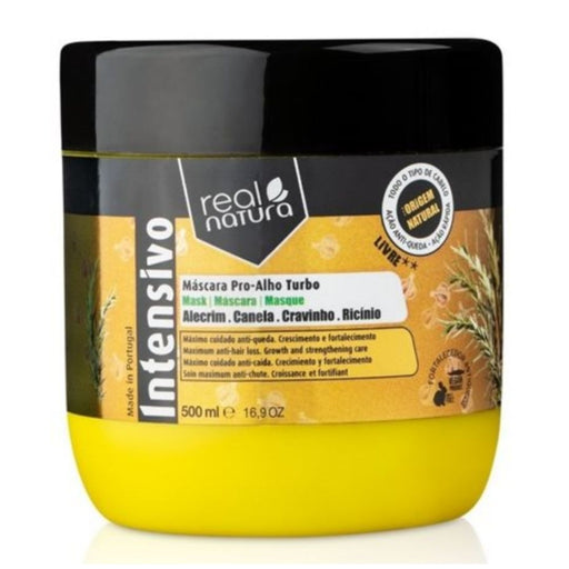 Real Natura Mascara Pro-Alho Turbo 500ml - Curly Stop