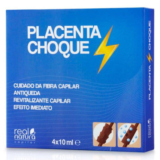 Real Natura Placenta Choque Ampollas - Curly Stop
