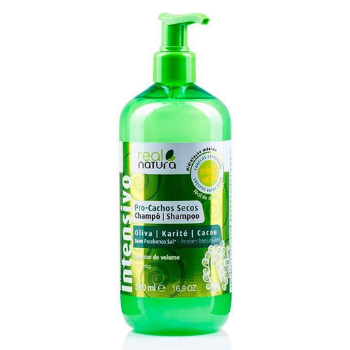 Real Natura Pro-Cachos Secos Champú 500ml - Curly Stop