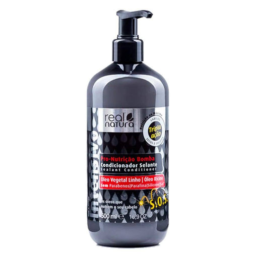 Real Natura Pro-Nutriçao Bomba Condicionador 500ml - Curly Stop
