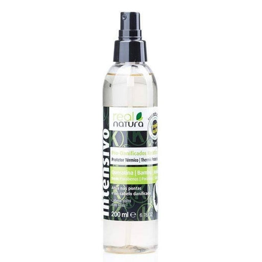 Real Natura Protector Térmico Pro-Danificados Keratina 200ml - Curly Stop