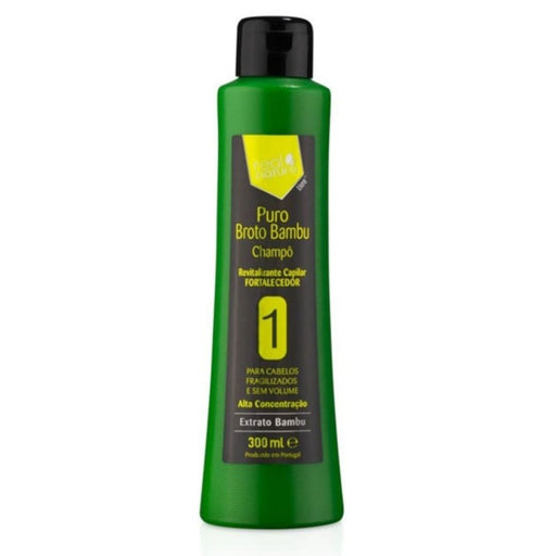 Real Natura Puro Broto Bambu Champu 300ml - Curly Stop