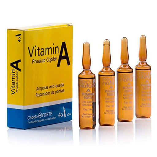 Real Natura Vitamin A Ampolas 4x10ml - Curly Stop