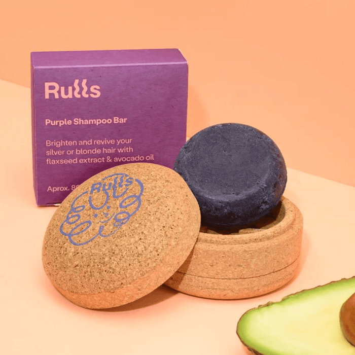 Rulls Pack Champú Sólido Purple Bar + Jabonera - Curly Stop