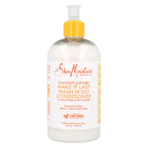 Shea Moisture Coconut Custard Wash N´Go Acondicionador 384ml - Curly Stop