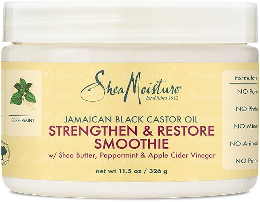 Shea Moisture Jamaican Black Castor Oil Smoothie 340g - Curly Stop