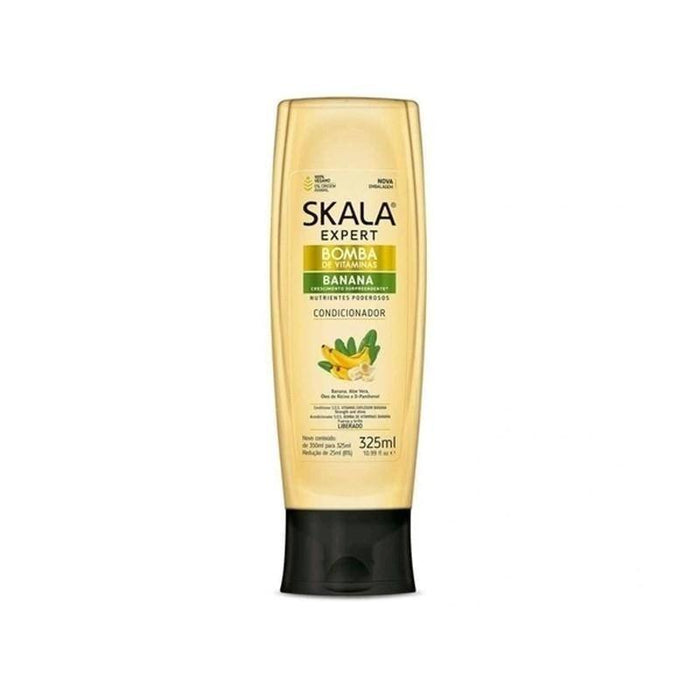 Skala Expert Bomba de Vitaminas Banana Condicionador 325ml - Curly Stop