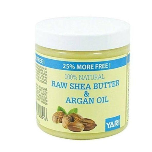 Yari Natural Raw Shea Butter & Argan Oil 250ml - Curly Stop