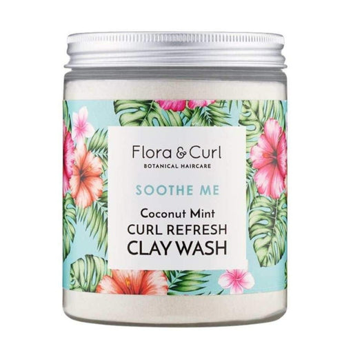Arcilla Clarificante Cocont Mint Curl Refresh Clay Wash Flora & Curl - Curly Stop