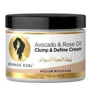 Avocado & Rose Oil Clump & Define Cream Bounce Curl - Curly Stop