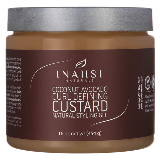 Coconut Avocado Curl Defining Custard Inahsi Naturals - Curly Stop