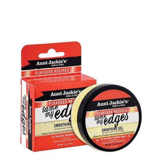 Flaxseed Tame My Edges Smoothing Gel Aunt Jackie's - Curly Stop
