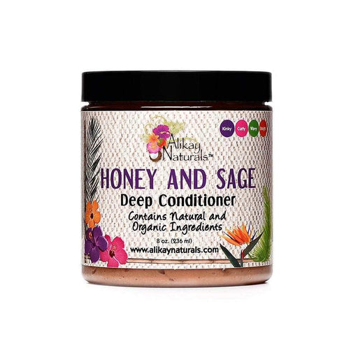 Honey And Sage Deep Acondicionador Alikay Naturals - Curly Stop