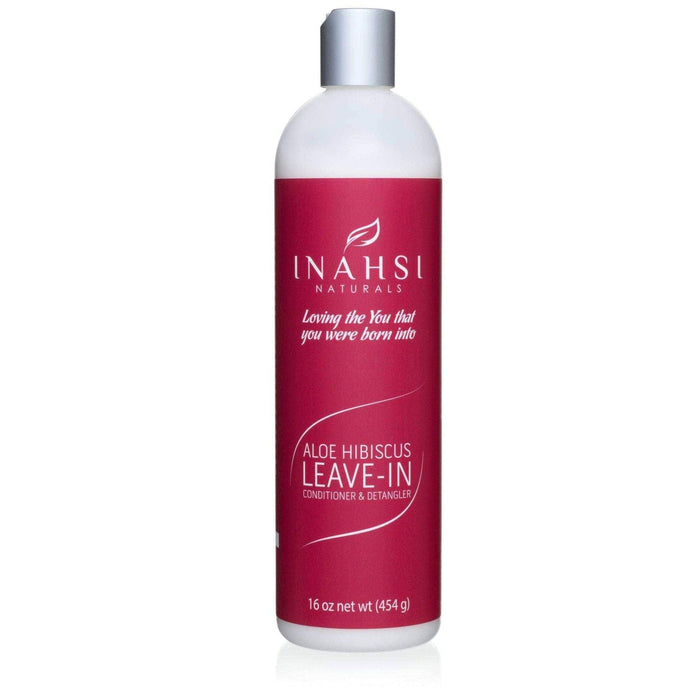 Inahsi Naturals Aloe Hibiscus Leave-In Acondicionador & Detangler - Curly Stop