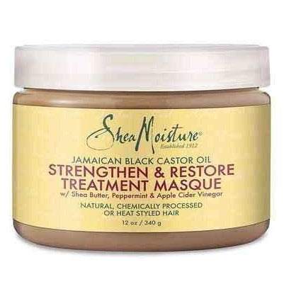 Jamaican Black Castor Oil Strengthen & Restore Treatment Mascarilla Shea Moisture - Curly Stop