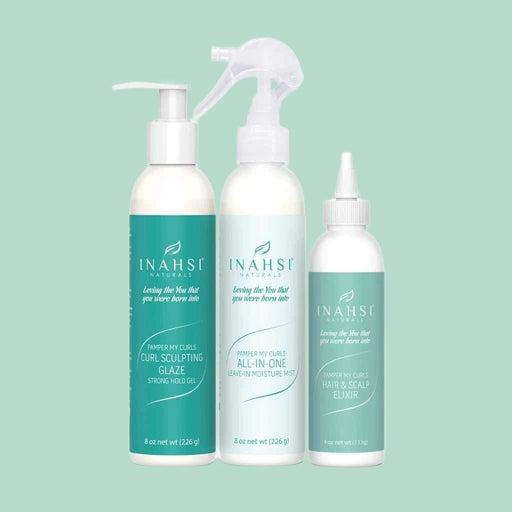 Pamper My Curls Collection Inahsi Naturals - Curly Stop