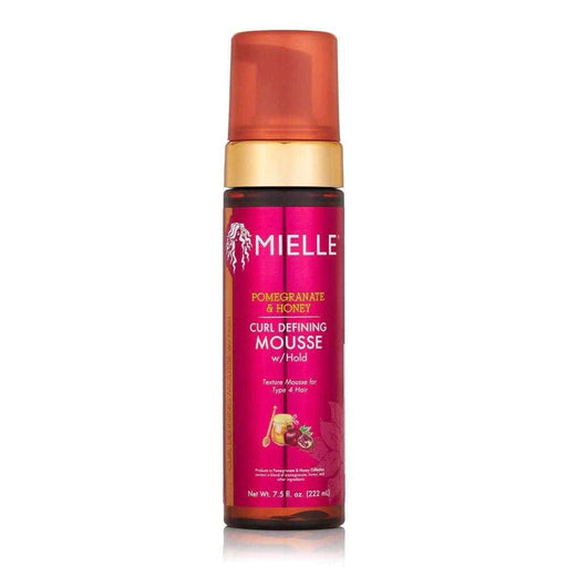 Pomegranate & Honey Curl Defining Mousse with Hold Mielle - Curly Stop
