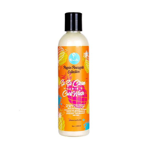 Poppin Pineaple So So Clean Vitamin C Curl Wash Curls - Curly Stop