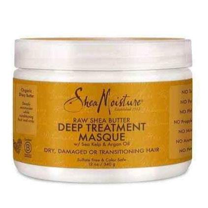 Raw Shea Butter Deep Treatment Mascarilla Shea Moisture - Curly Stop