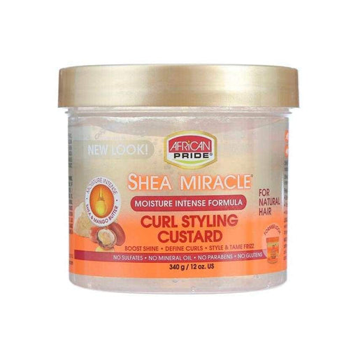Shea Miracle Curl Styling Custard African Pride - Curly Stop